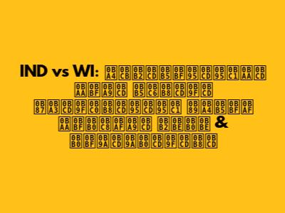 IND vs WI: தோல்விக்குப் பின் வெஸ்ட் இண்டீஸ்க்கு உதவிய பிரையன் லாரா & ரிச்சர்ட்ஸ்