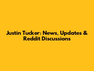 Justin Tucker: News, Updates & Reddit Discussions